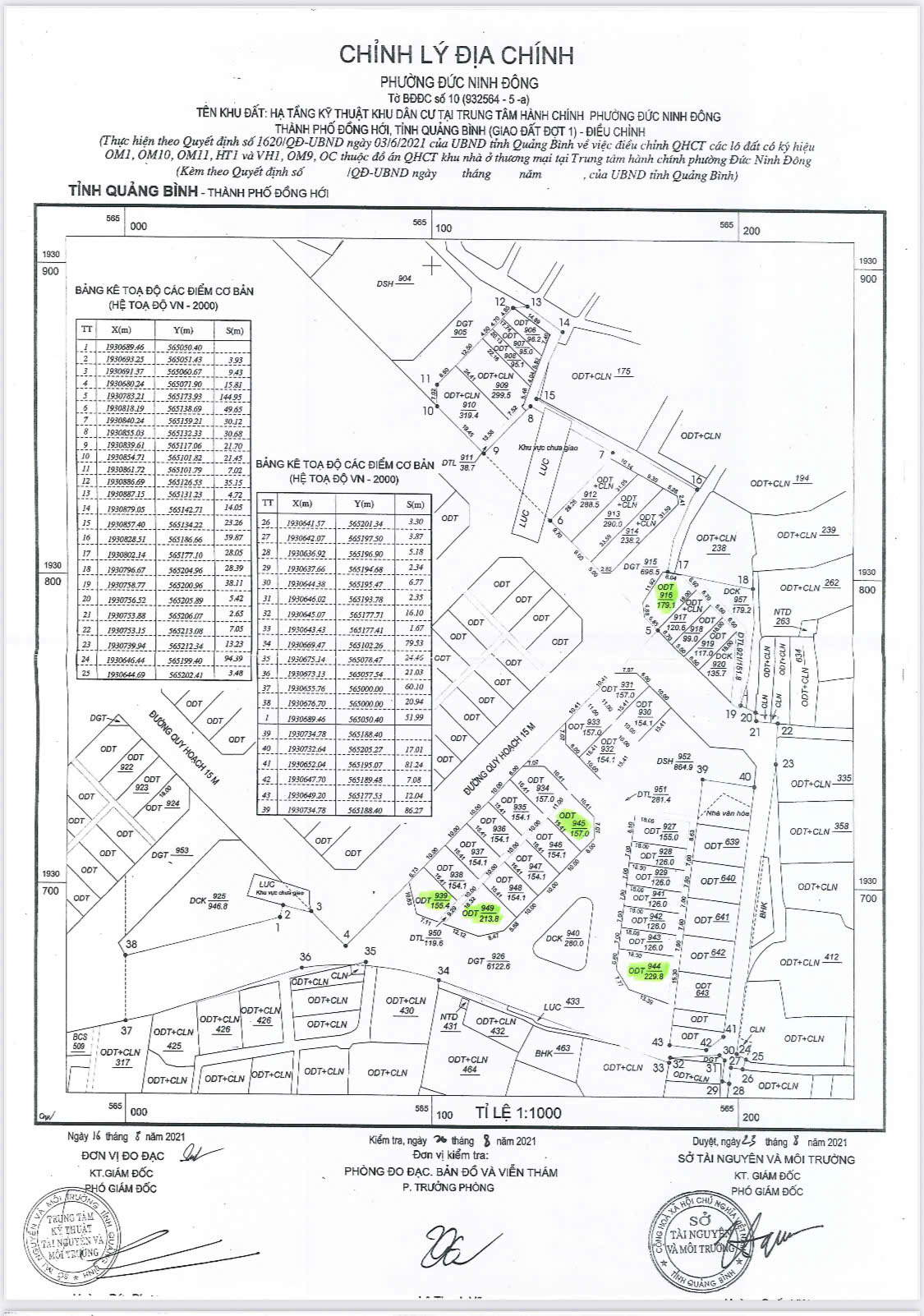 Bản đồ 3 9 thửa